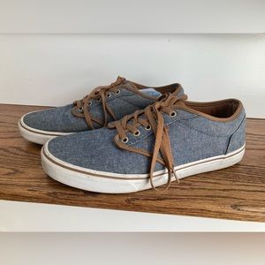 Vans Men’s Denim Color Sneaker Shoe size 11.5